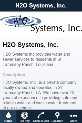H2O Systems, Inc. screenshot 2