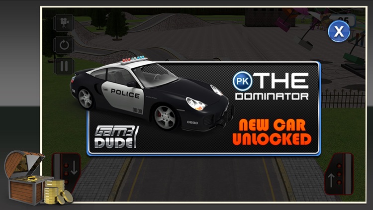 3D Police Car Racing Stunts - Crazy simulator ride and simulation adventure screenshot-3