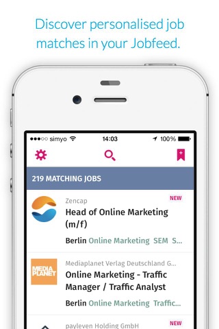 Jobspotting - Job Search & Personalised Job Discovery screenshot 2