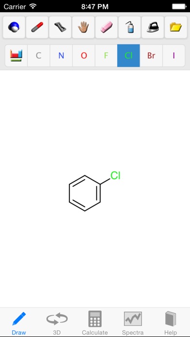 cant do structure to iupac names chemdoodle