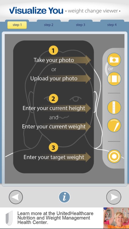 Visualize You: weight change viewer — free version