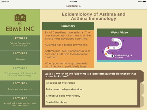 Allergic Asthma screenshot 3