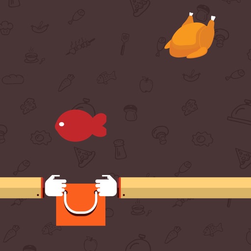 Falling Food Icon