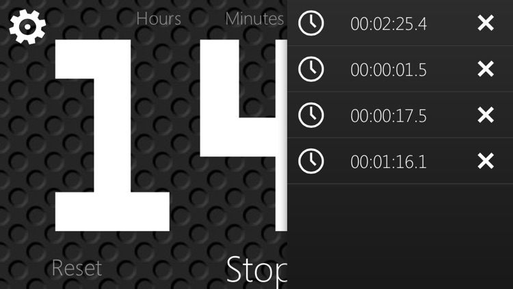 Stopwatch and Timer with big numbers screenshot-4