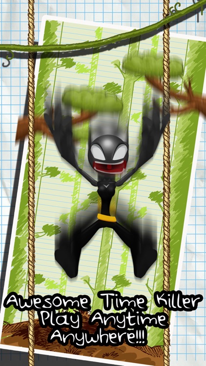 A Superhero Stickman Adventure - Climb The Rope