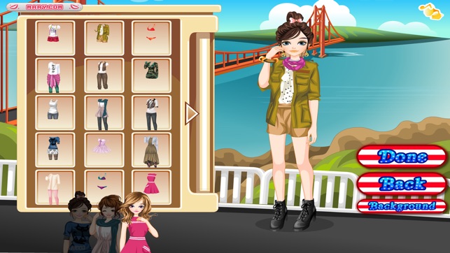 American Girls - Dress up and make up game for kids who love(圖3)-速報App