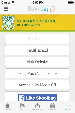 St. Mary's School Rutherglen - Skoolbag screenshot 4