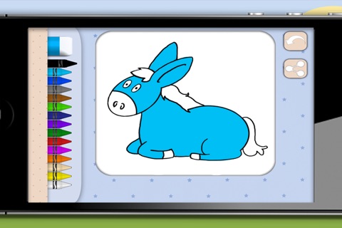 Pintar animales de la granja – libros para colorear - Premium screenshot 2