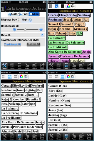 Esperanto Bible (2 Versions) screenshot 2