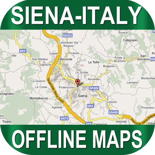 Siena Offlinemaps with RouteFinder