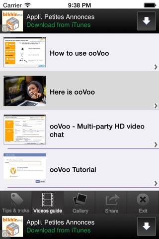 Guide for ooVoo screenshot 2