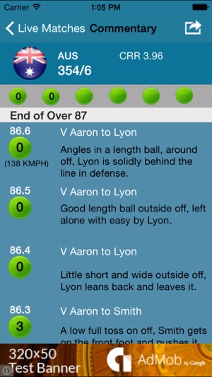 Cricket Score Live(圖2)-速報App