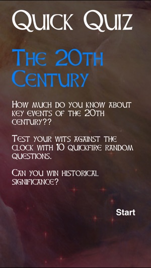 Quick Quiz - 20th Century Events(圖2)-速報App