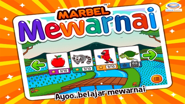 Marbel Mewarnai