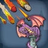Dragon VS Fire Ball - FREE - Flying Lizard Armor Meteoric Invaders