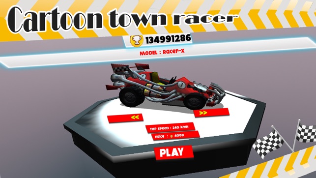 ` 3D Cartoon Town Racer Racing Simulator Free game(圖1)-速報App