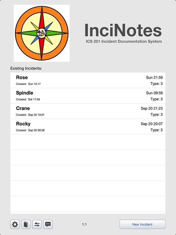 InciNotes screenshot-0