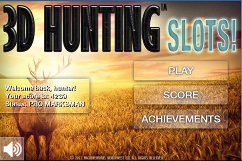 3D Hunting Slots screenshot 2