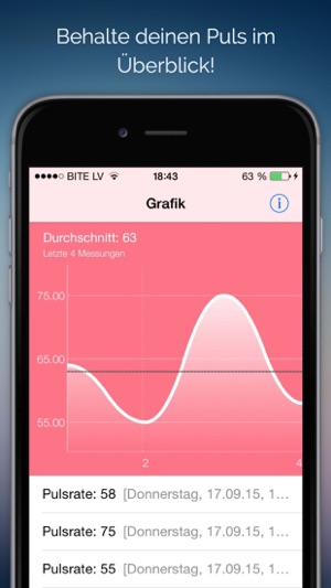 Pulsmesser - Herzfrequenz(圖3)-速報App