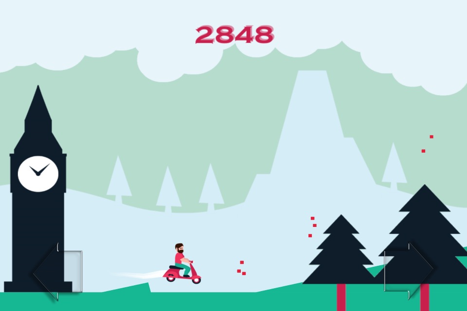 Scooter Rush - Uphill Climbing Bike Race screenshot 4