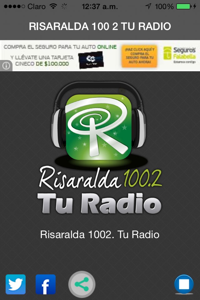 RISARALDA 100.2 FM TU RADIO screenshot 2