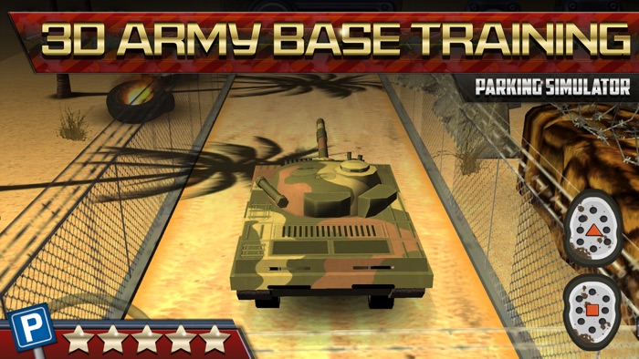 3D World Tank Parking - Allied War Army Blitz Driving Force