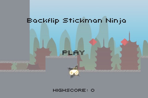 Backflip Stickman Ninja Runner screenshot 4