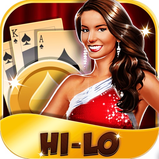 Hi-Lo Casino Table – Play Gold Fortune Card's Games With Wonder Woman iOS App