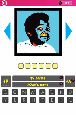 TV Series Characters PopArt Quiz screenshot 3