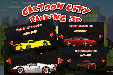 Cartoon City Parking 2015 : Free 3D Game for Kids screenshot 2