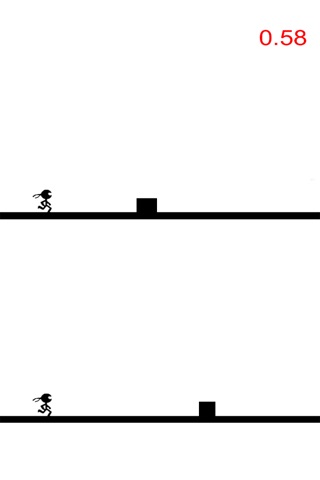 Stickman No Die - Compete with friends in this impossible run! screenshot 4