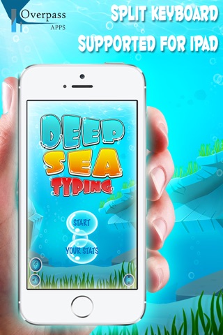 Deep Sea Typing Lite screenshot 2