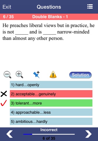 SAT English Lite screenshot 3