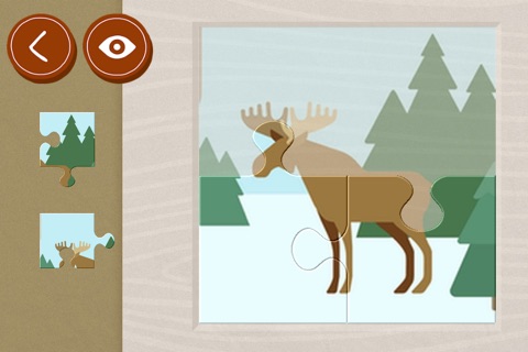 Wild Animals Puzzles screenshot 3