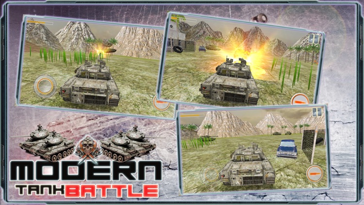 Modern Tank Battle : Mountain Vehicle War