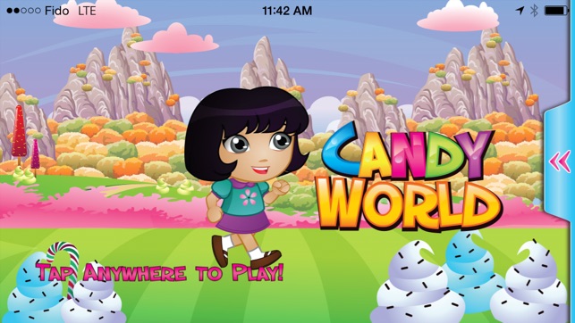 通過對糖果免費夢幻國度糖果世界運行  -  Candy World