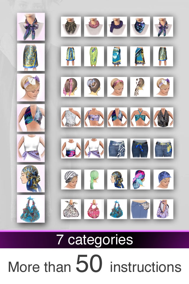 Fashion & Style guide how to wear a scarf in a new way screenshot 2