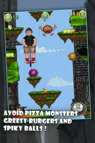 Adventure Chub Jump - Free  Version - Get Helthier as you Jump and Bounce higher to the Top screenshot 4