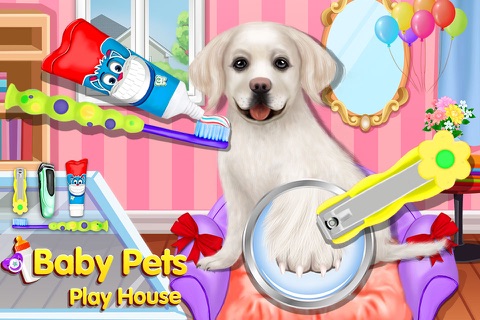 Pets Play House - Kids fun adventure games for girls and boys! screenshot 3