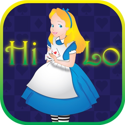 ` Guess the Hi Lo Card - Alice In Wonderland edition