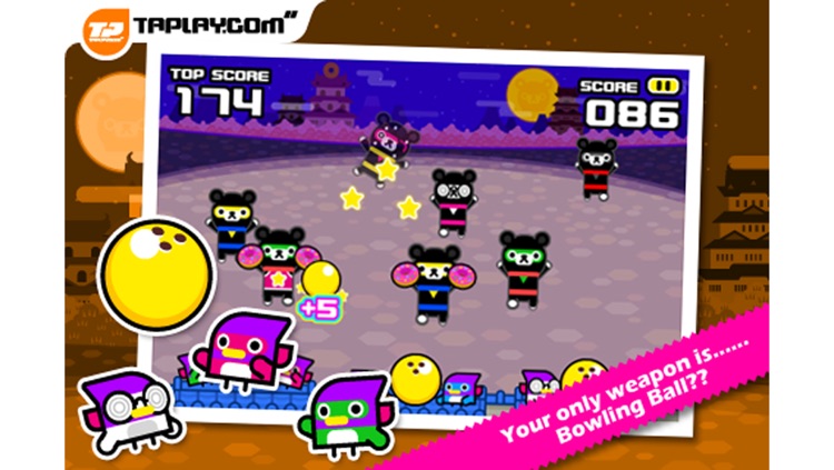 Bowling Ninja - Tappi Bear