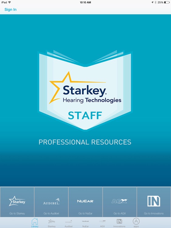 Starkey Hearing Technologies Professional Resources