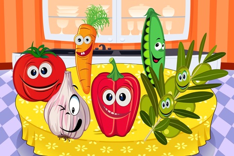 Vegetables Puzzle Game For Kids screenshot 2