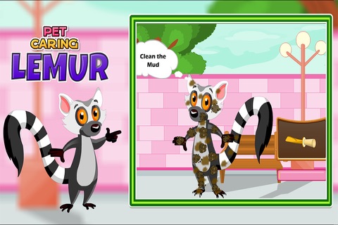 Pet Caring Lemur screenshot 3