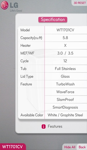 LG Washer 3D (Front) (CA, en)