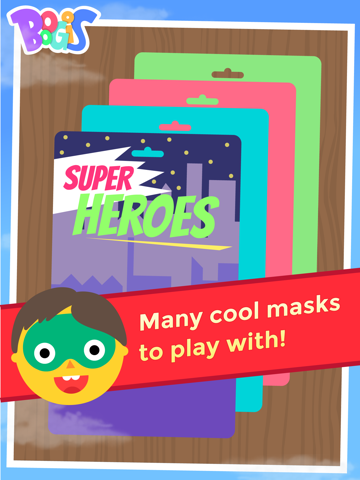 Boogis Mask Maker - Paint, Print, Play screenshot 2