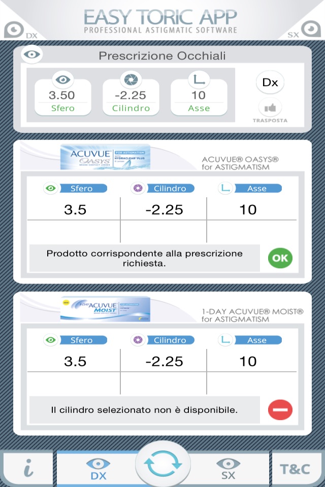 ACUVUE EASY TORIC for iPhone screenshot 2