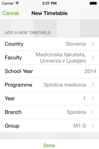 Mobile Timetable screenshot 2