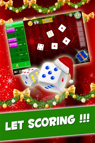 `` Christmas Yatzy  Adventures - Top Free Multiplayer Dice Casino Games screenshot 2