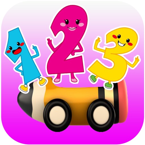 Preschool Counting Numbers Free Icon